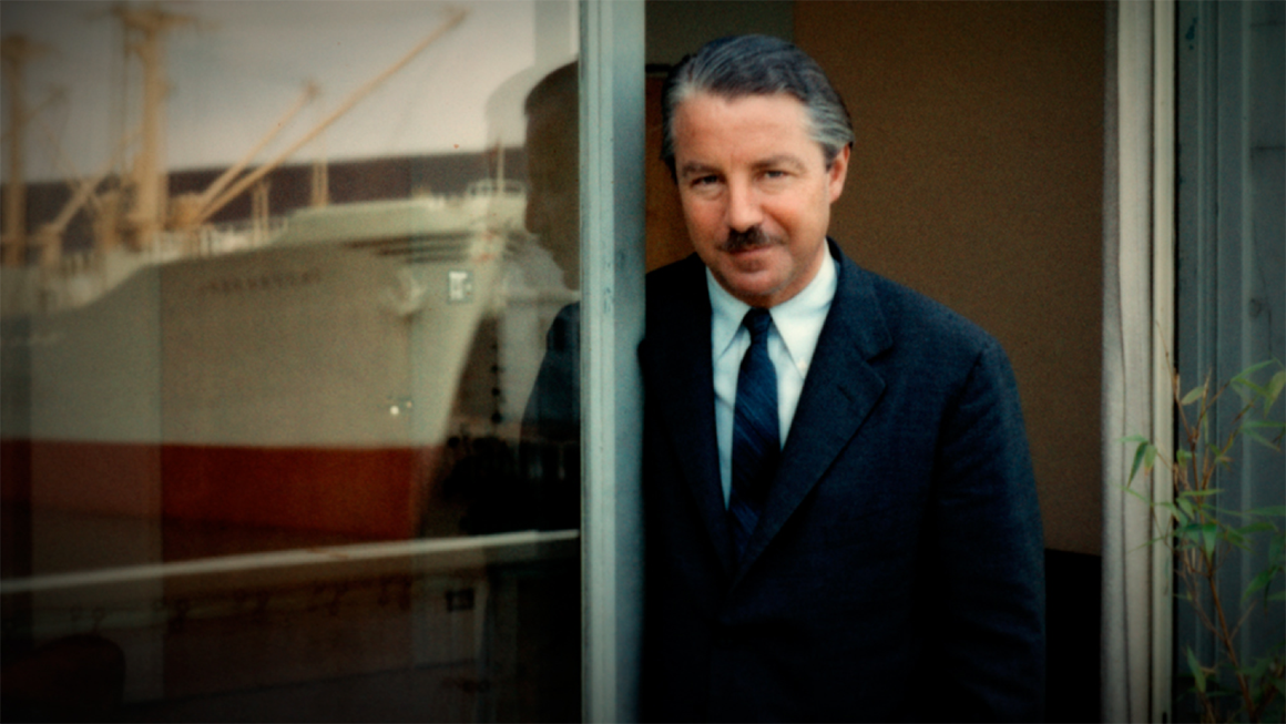 Inside the studio with Walter Landor: Walter aboard the Klamath
