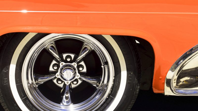 Close up of car body