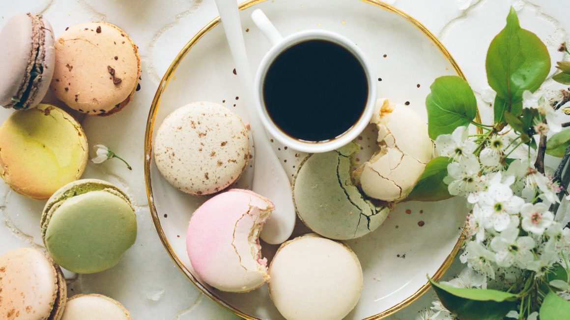Beautiful advertising shot of coffee; Word of eye