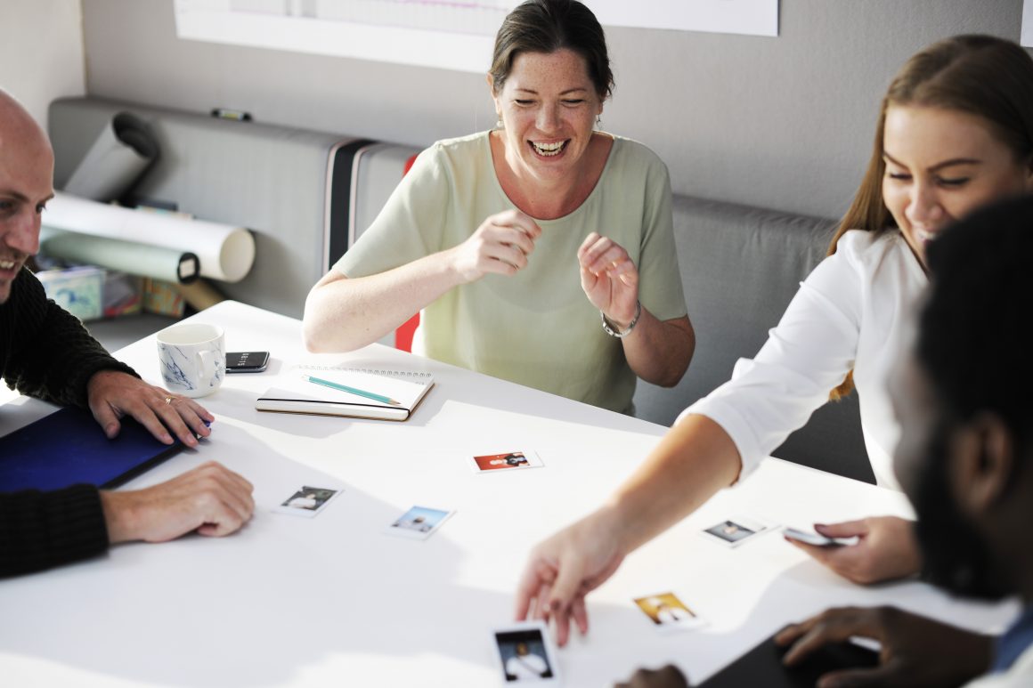 Brand-Led Culture: Team working together