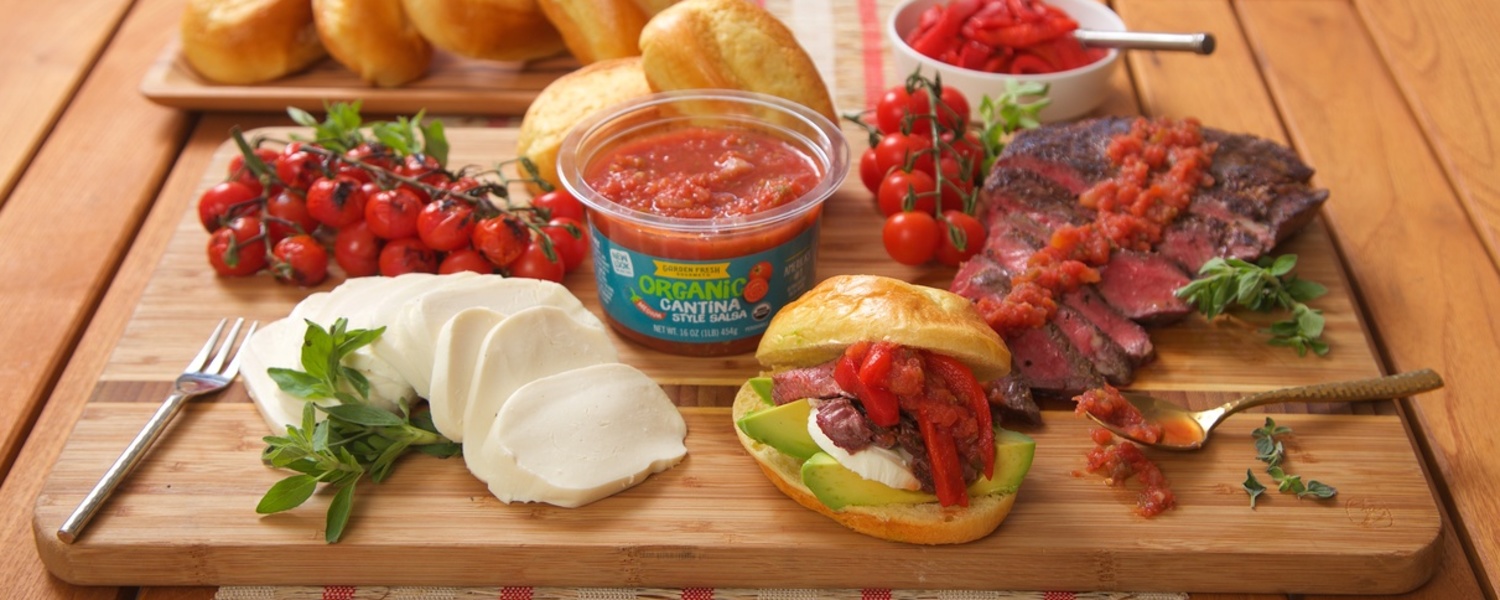 Steak sandwich bar wide