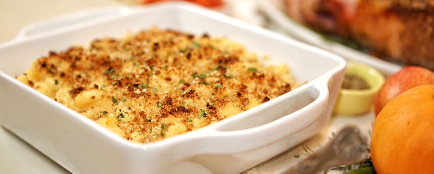 Mac n cheese wide