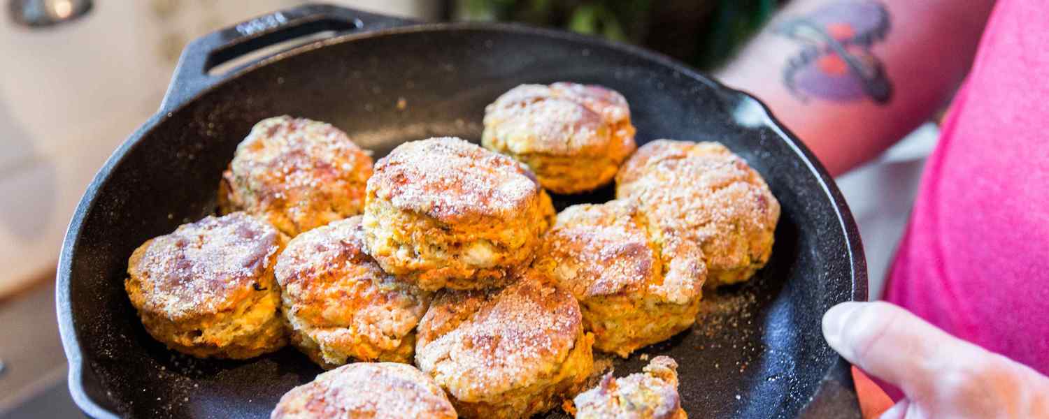 Brown butter pumpkin biscuits photo credit marisa vitale
