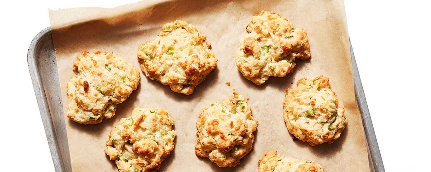 Celery gruyere biscuits rray
