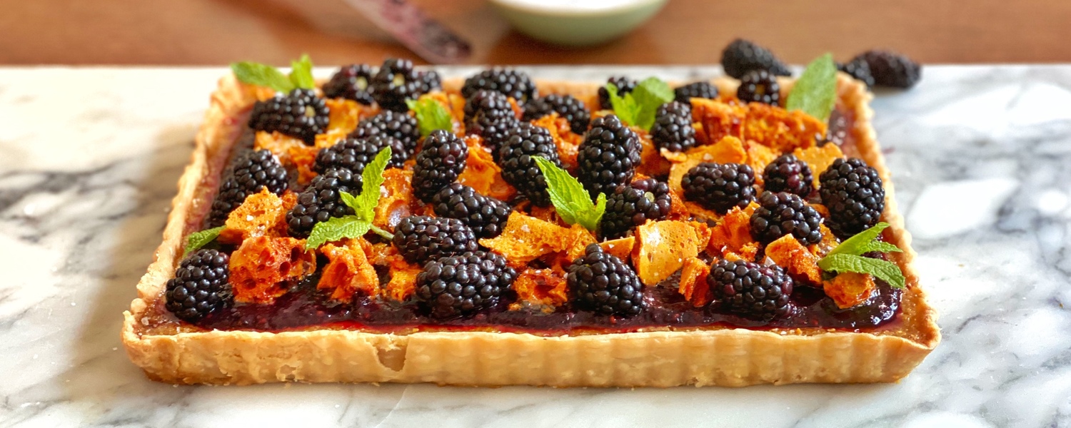 Honey buttermilk tart horizontal main 2