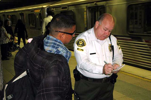 Metro Red Line Fare Inspectors