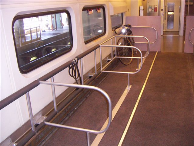 Metrolink bike rack
