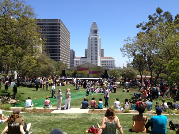 Este sábado tendrá lugar el Festival del Libro en Grand Park, en el centro de L.A. Foto: via creative commons.