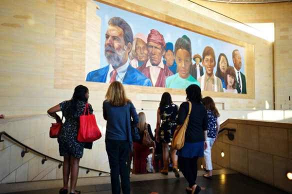 Recorrido de arte en Union Station.