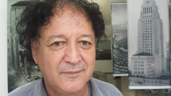 El artista Manuel Benítez.