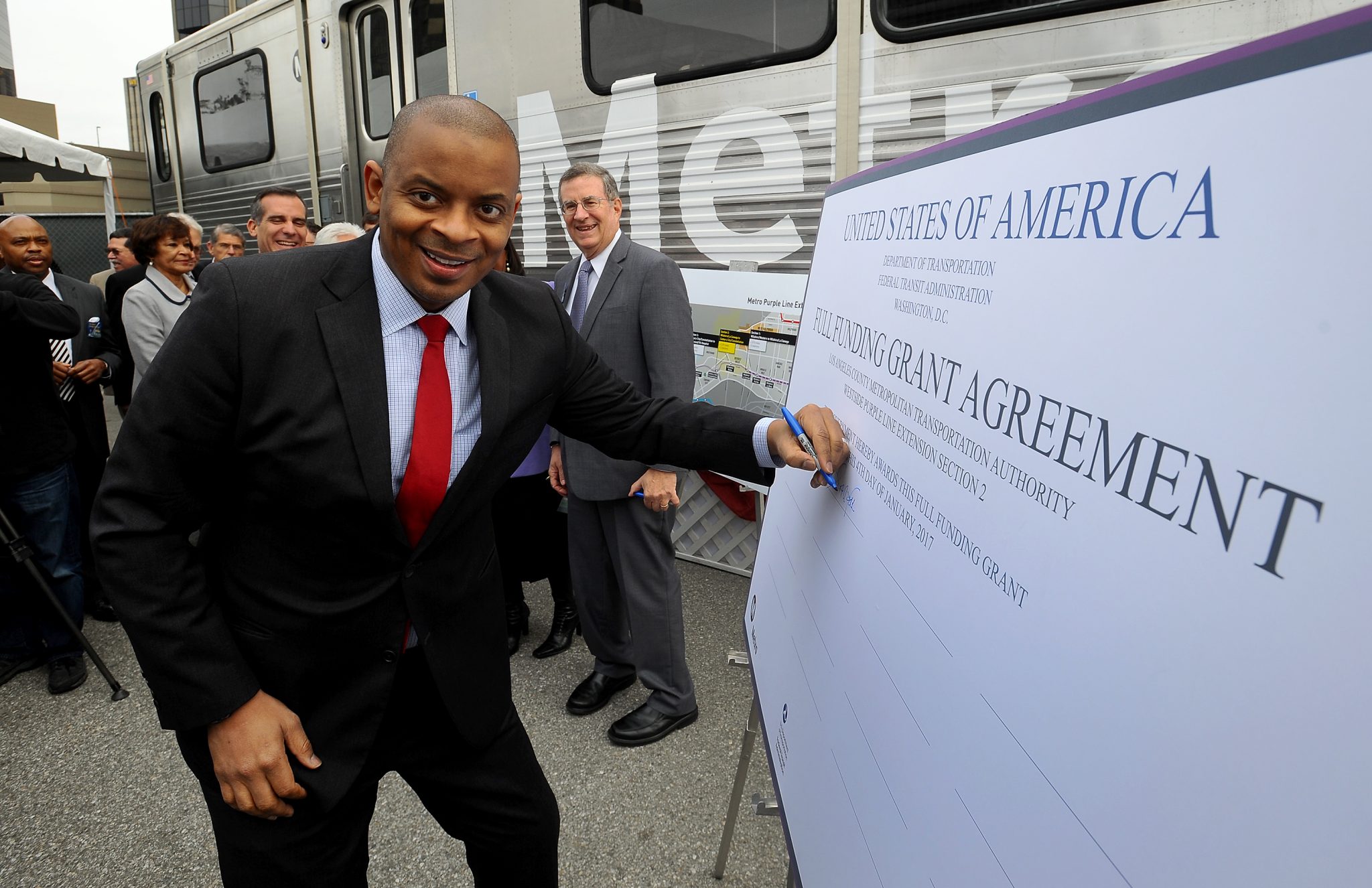 El secretario del Transporte de Estados Unidos, Anthony Foxx.