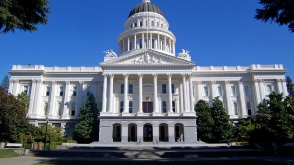 El Capitolio en Sacramento.