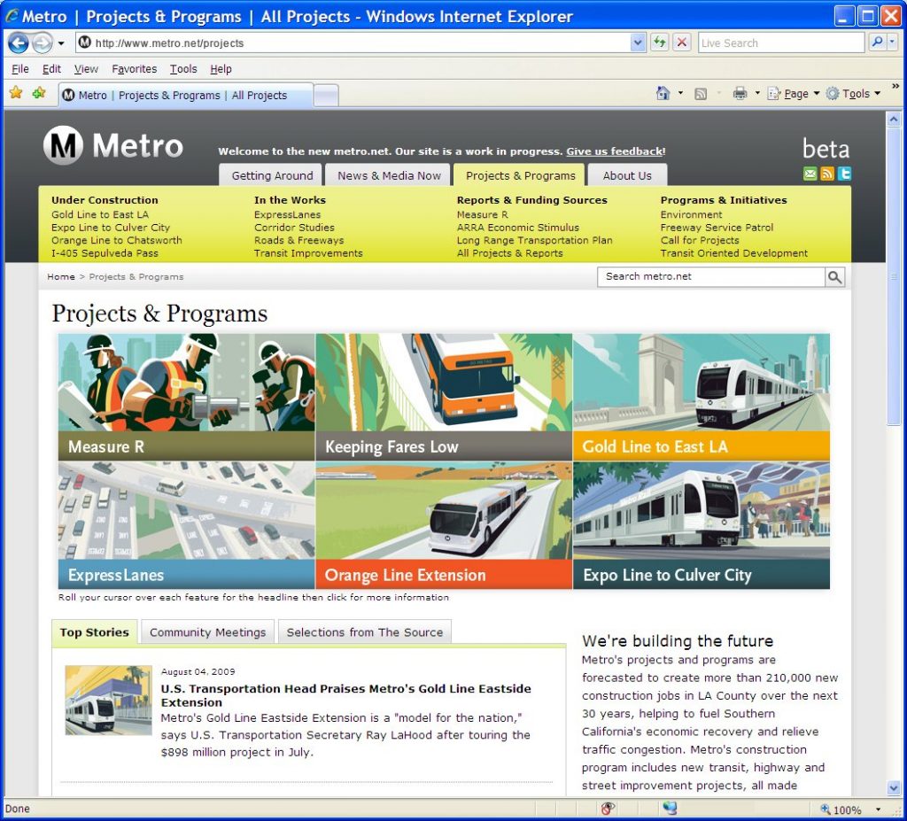 2.0 Metro redesigns web site The Source