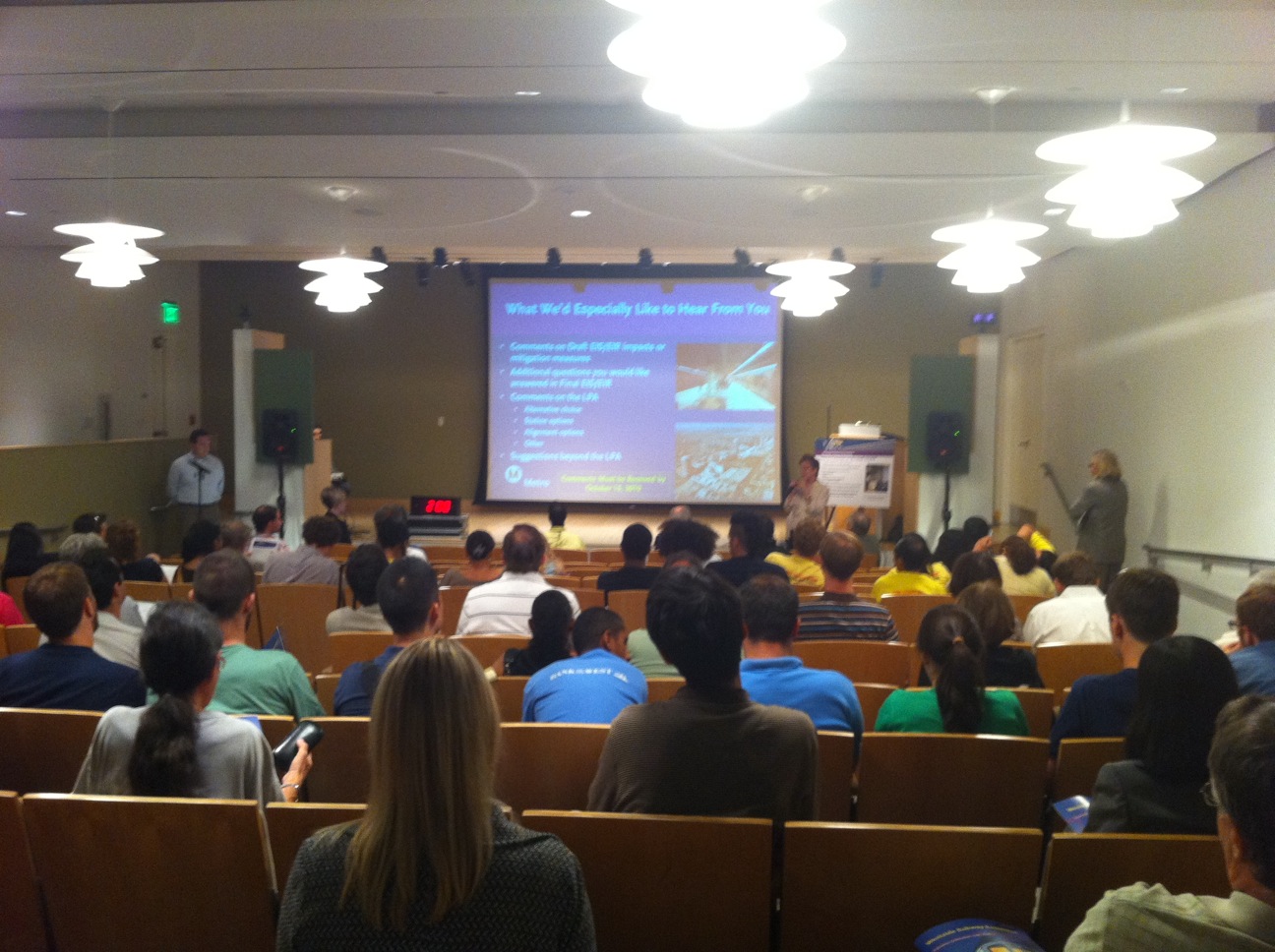 Santa Monica Metro Subway Hearing