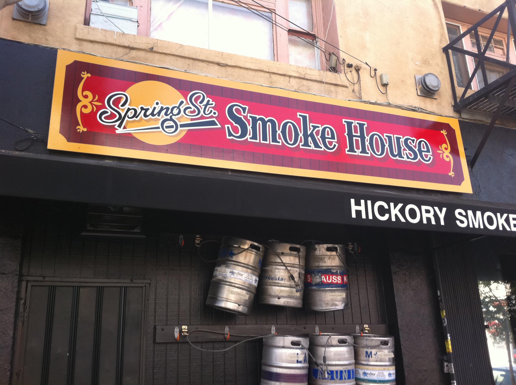 Spring Street Smoke House is steps away from the Red, Purple and Gold Lines at Union Station. But is it any good? Spring Street Smoke House is steps away from the Red, Purple and Gold Lines at Union Station. But is it any good?