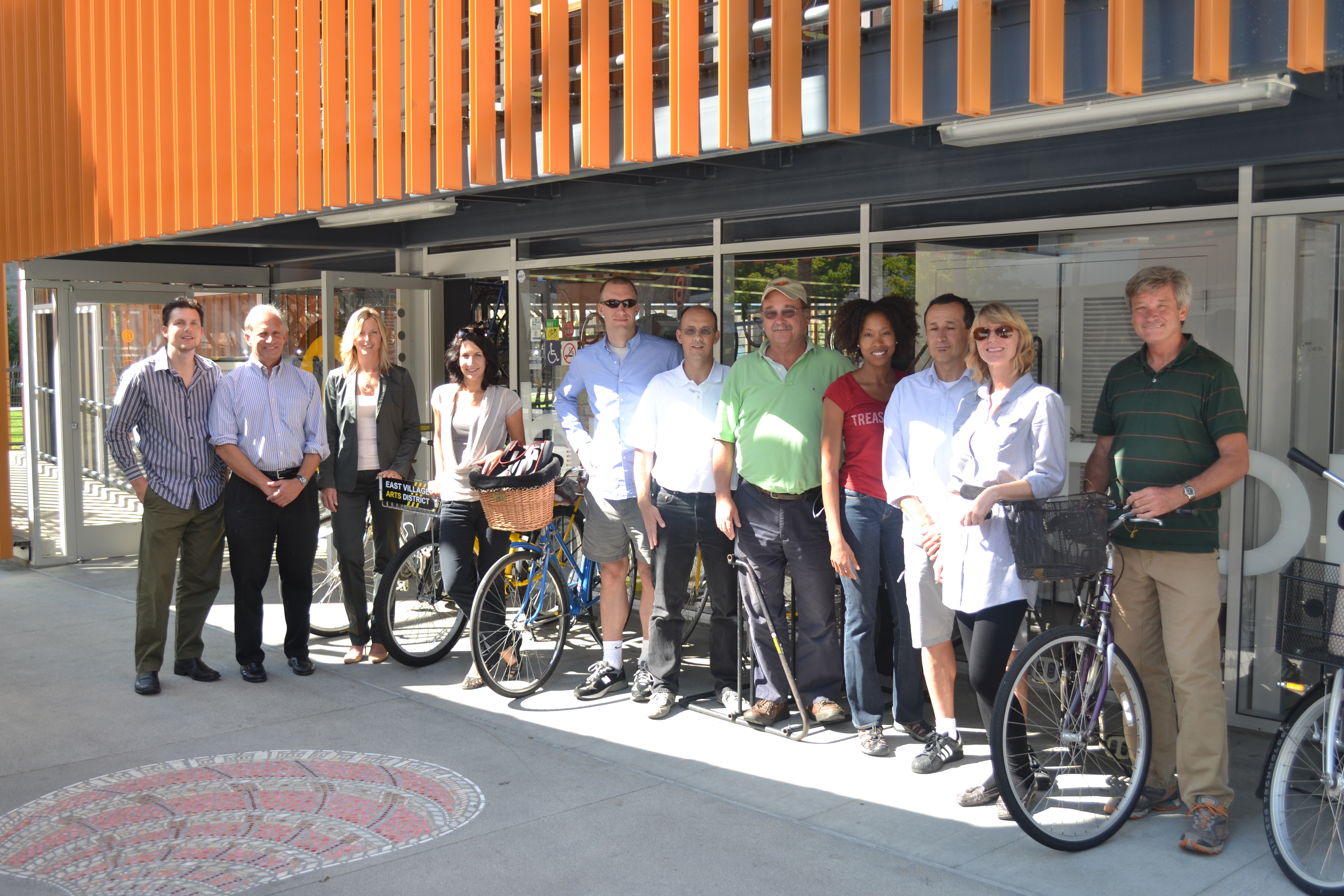 Pro Walk/Pro Bike and Bikestation crew