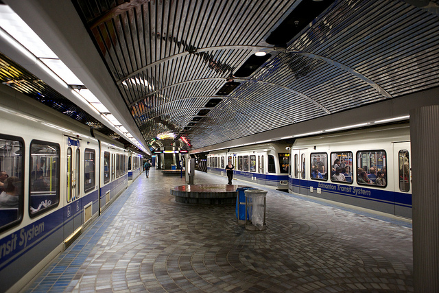Edmonton Light Rail station