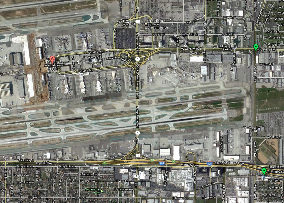 LAX Aerial View