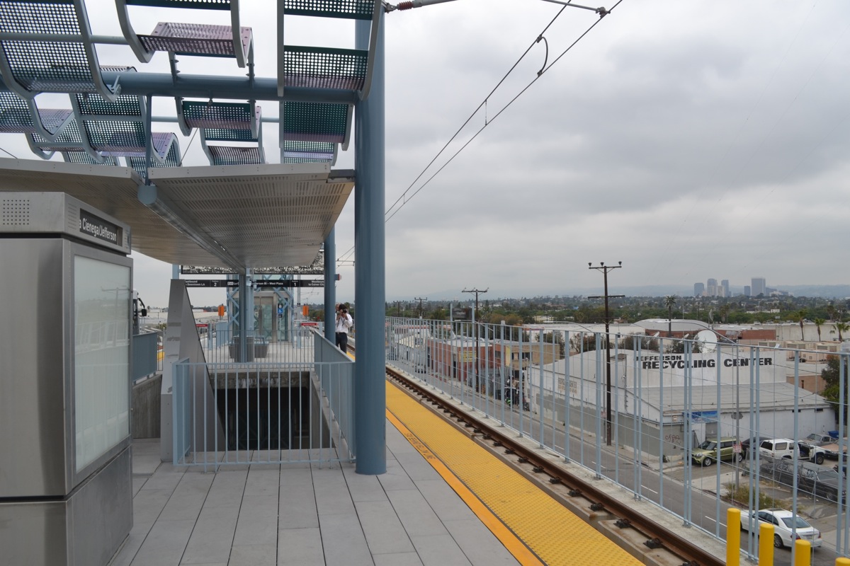 Though it looks a ways away, Century City will be just one bus connection from the Culver City Expo station.