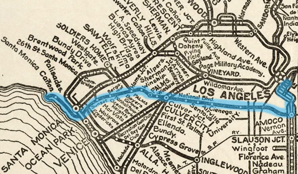 Air Line Map