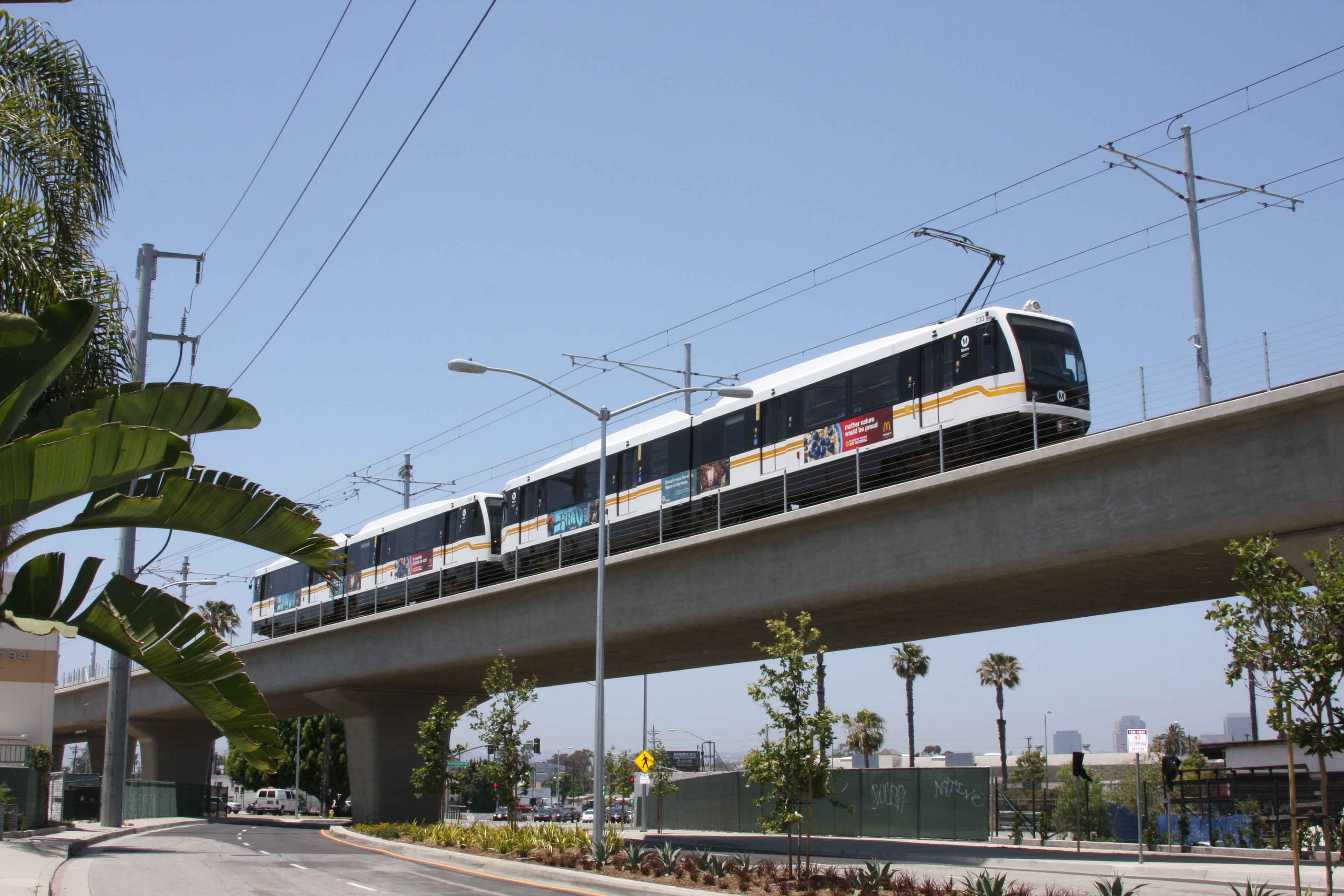 EXPO LINE TEST TRAINS CULVER CITY 5-30-2012 013