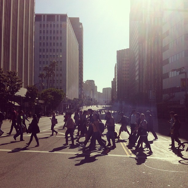 Wilshire without cars