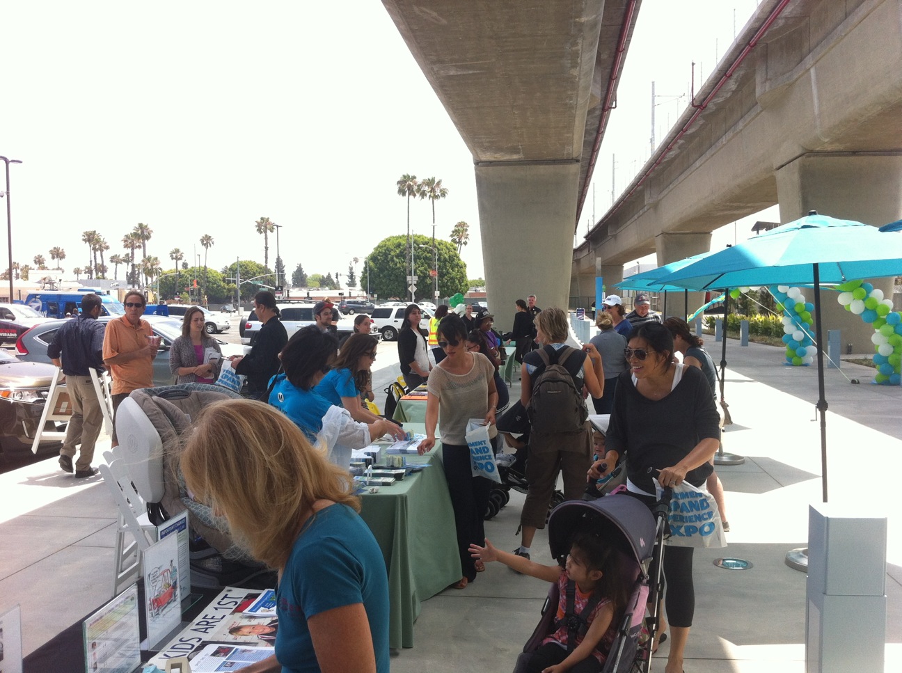 Culver station plaza