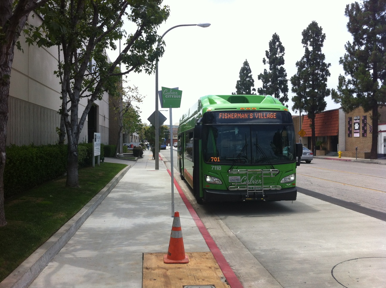 Culver bus layover