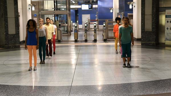 Dancers rehearse in preparation for Red Line Time performances on April 5 and 6. Photo: Natalie Metzger