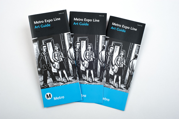 Metro Expo Line Art Guide, which won Best in Show in the 2013 TMSA Compass Awards Program.