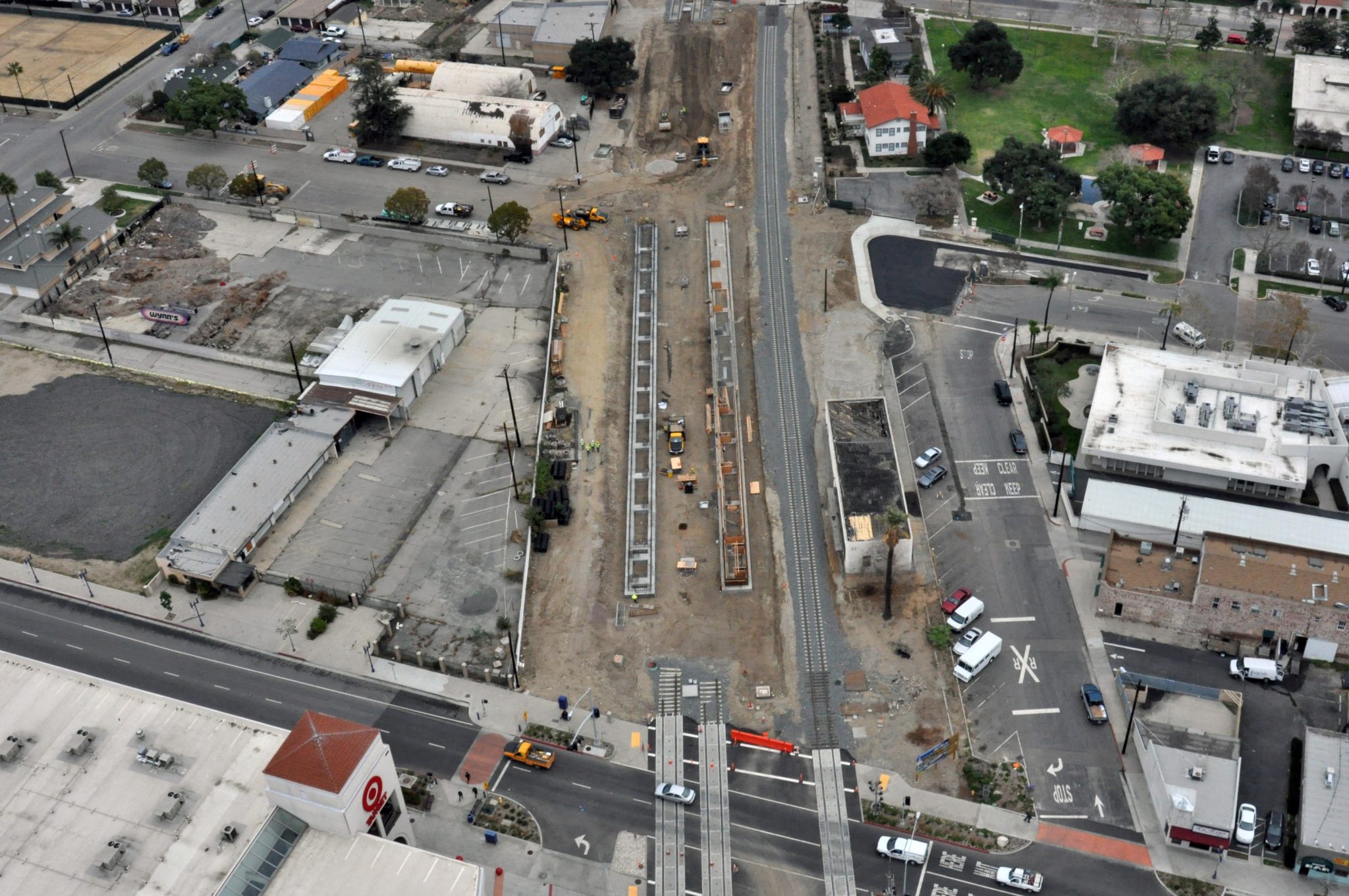 Extra tasty new aerial photos of Metro Gold Line Foothill Extension