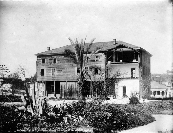 Benjamin Wilson's home later became the Los Angeles Orphan's Asylum, ca 1900. Courtesy of the Seaver Center for Western History Research, Natural History Museum of Los Angeles County.