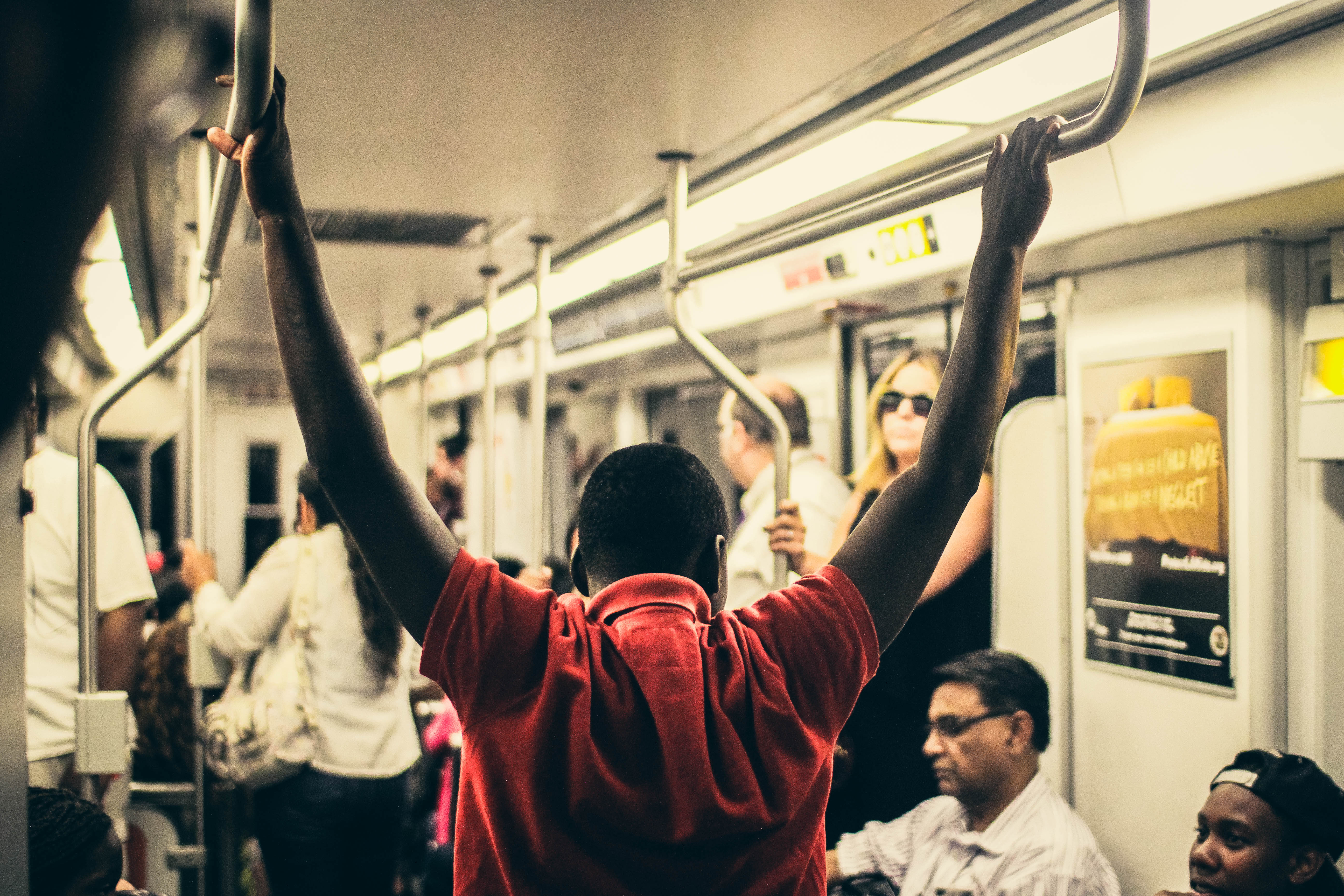 ART OF TRANSIT: Nice pic taken last month on the Blue Line. Photo courtesy Matthew Grant Anson, via Flickr.