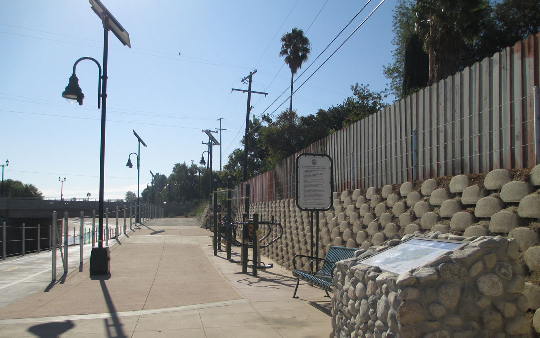 New Section of L.A. River Bikeway in the west San Fernando Valley opens