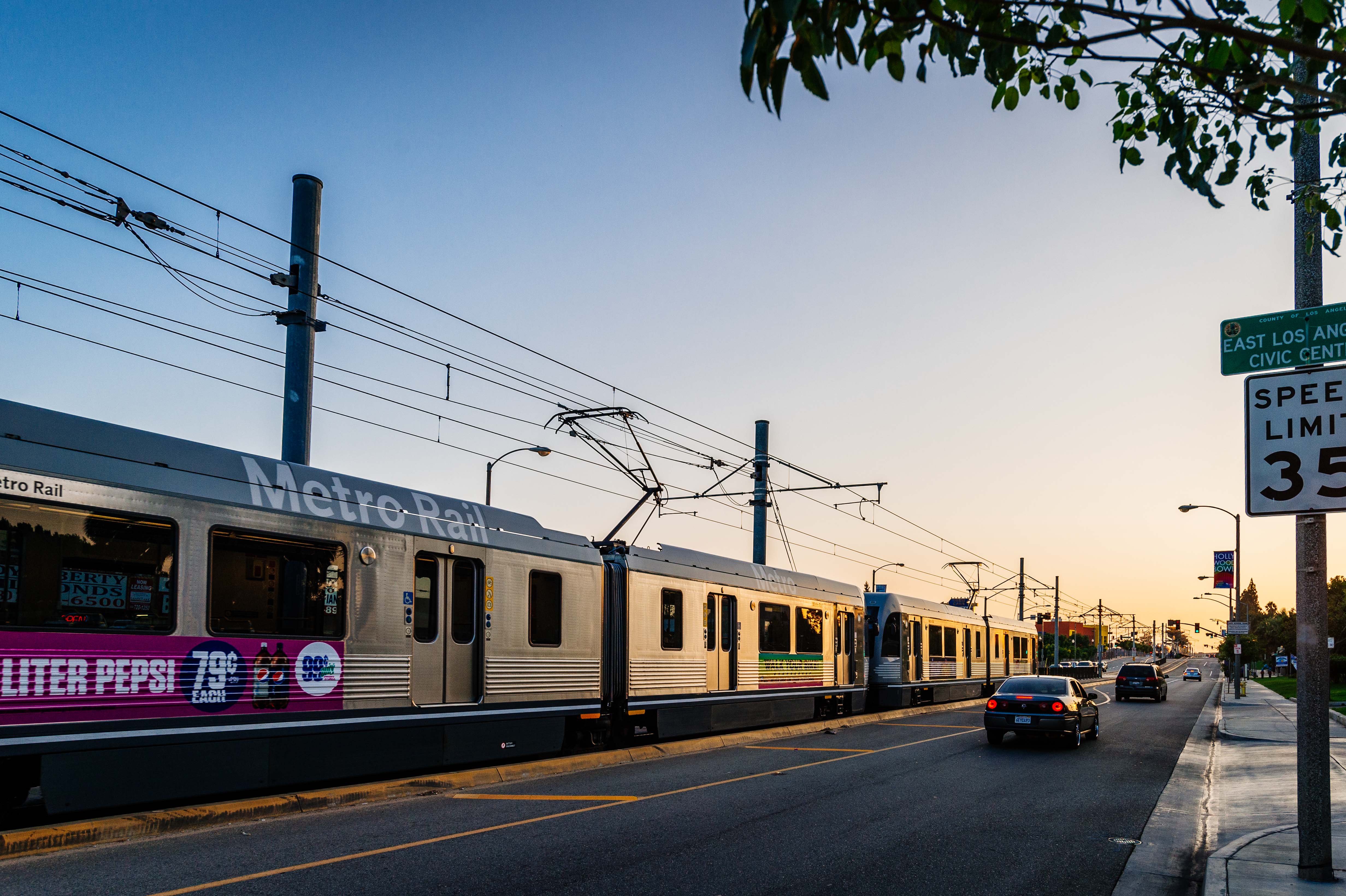 ART OF TRANSIT: The Eastside Gold Line Extension celebrated its fifth birthday this weekend. Photo by Steve Hymon/Metro.