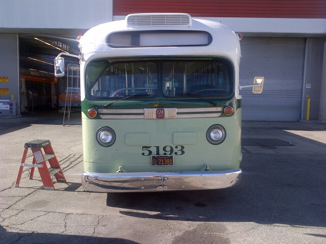 Photo of the replica bus that will be used for the Kingdom Day Parade. (Photo: Metro)