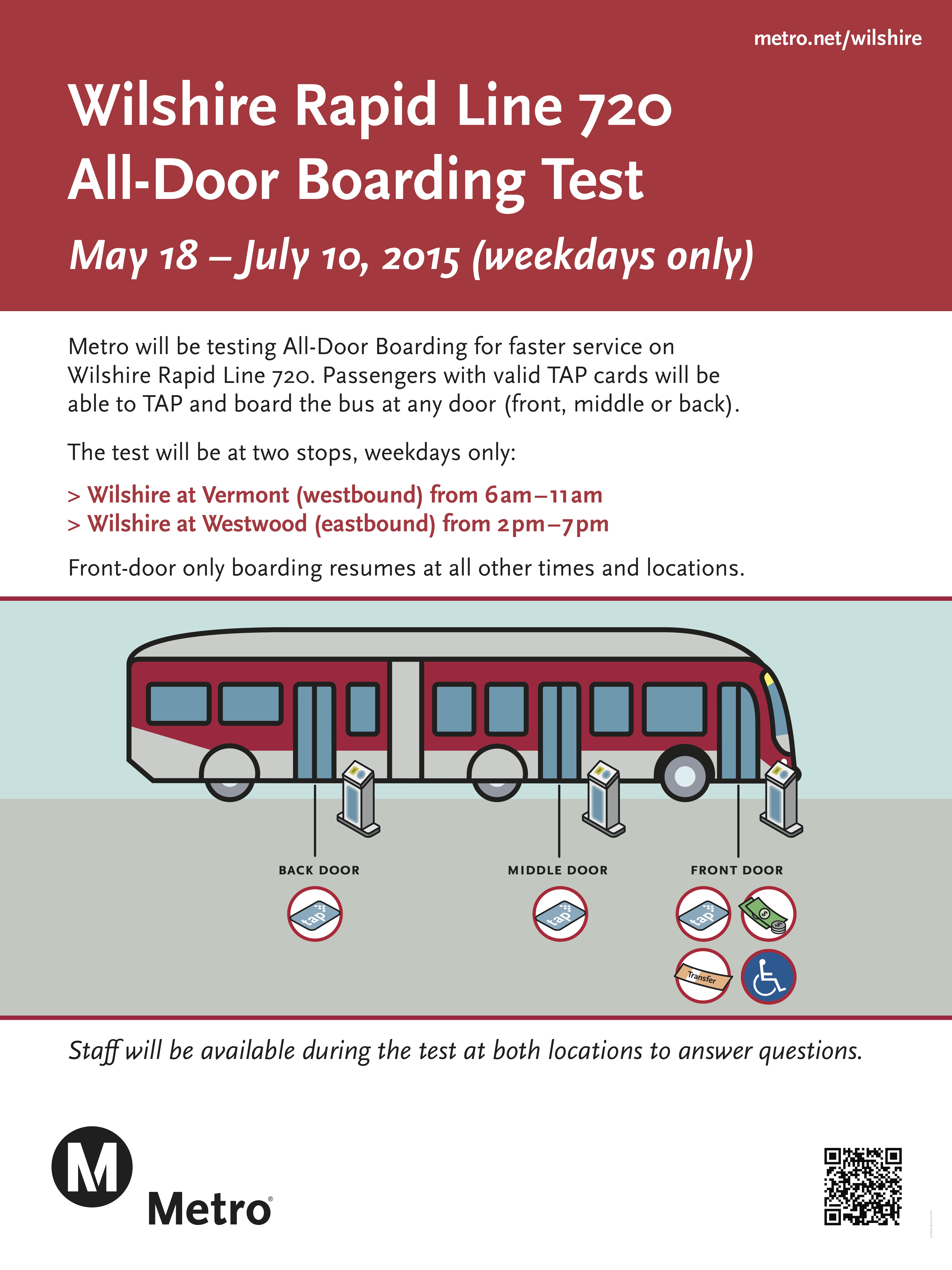 Alldoor boarding test begins Monday on 720 Rapid Bus The Source