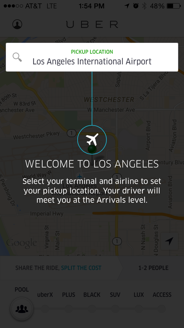 As of this afternoon, it appears Uber has already updated its LAX geofence to allow pickups.