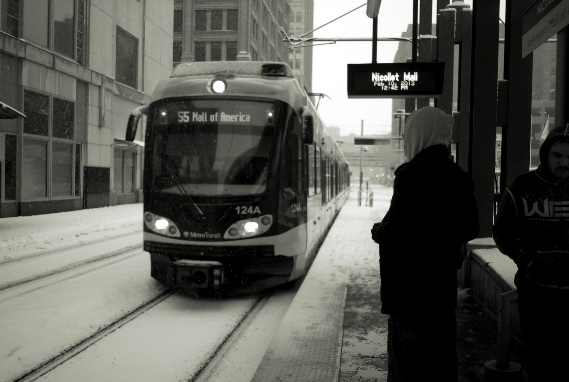 Brrrr. But transit and ride-sharing costs are now linked in the Twin Cities. Photo by Ernesto De Quesada, via Flickr creative commons.