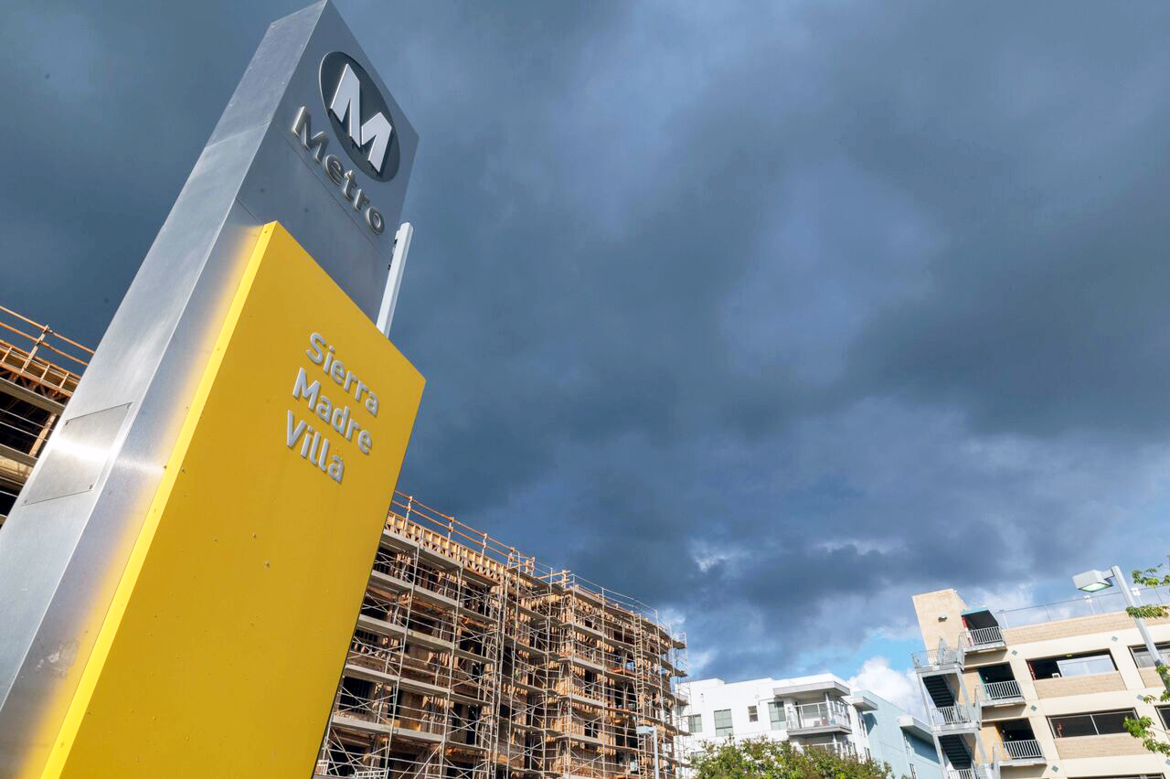 Sierra Madre Villa Station. Photo: (Steve Hymon/Metro)