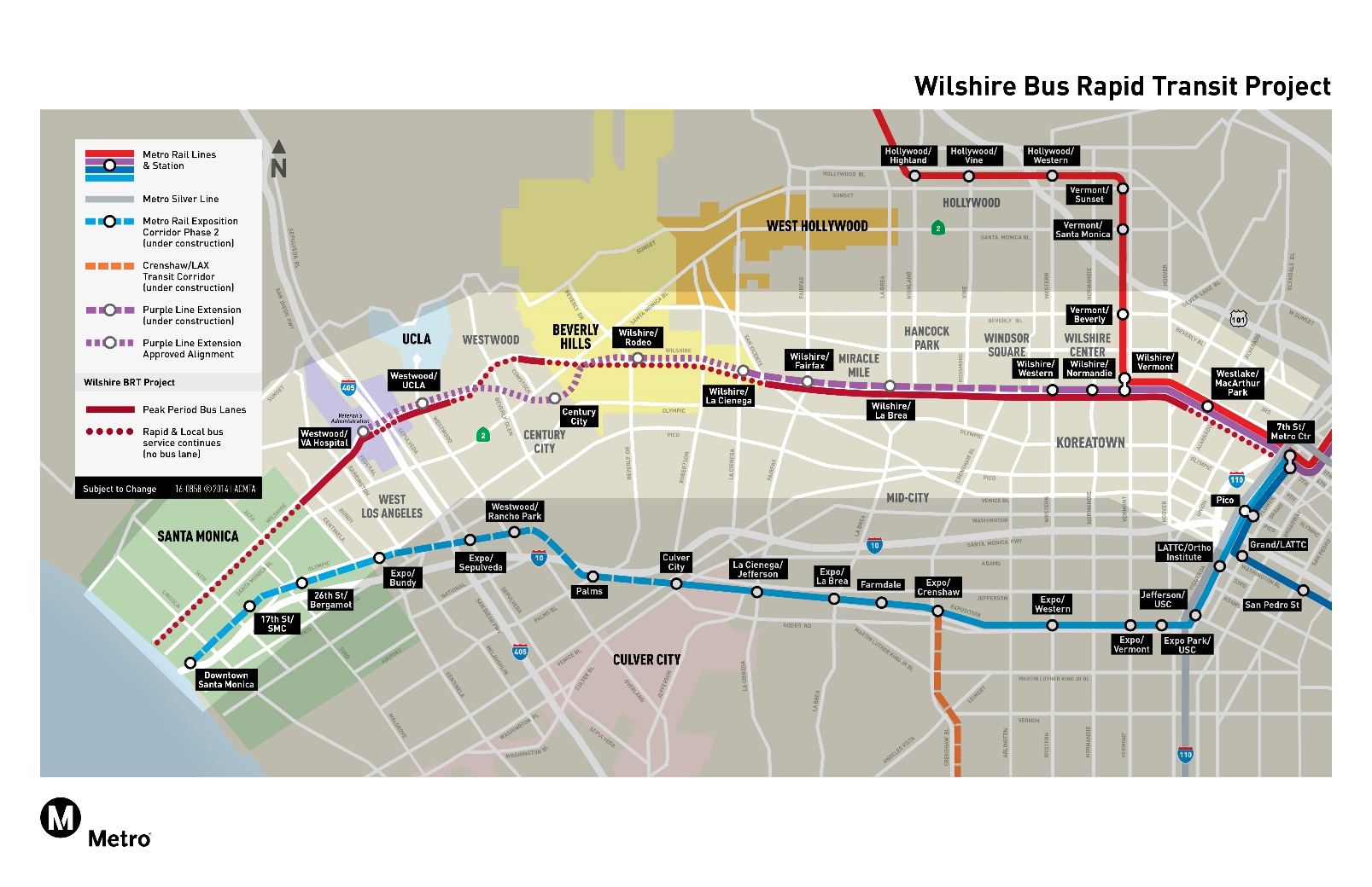Final segment of Wilshire bus lane opens The Source