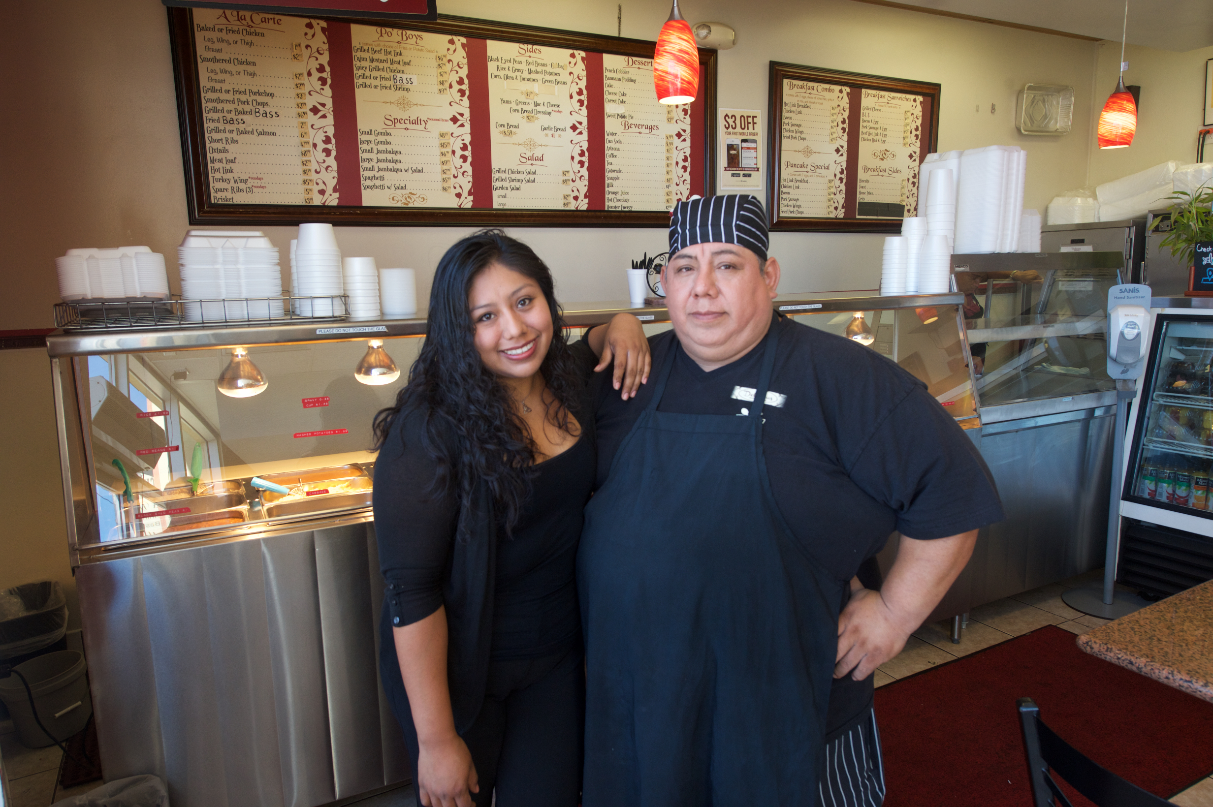 Adriana and Fidel Cortes. Photo by Gary Leonard/Metro