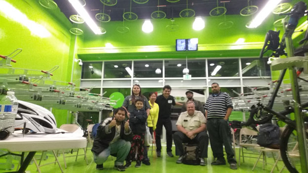 Metro Bike Hub El Monte hosted a Commuting 101 Clinic on December 9, 2015.