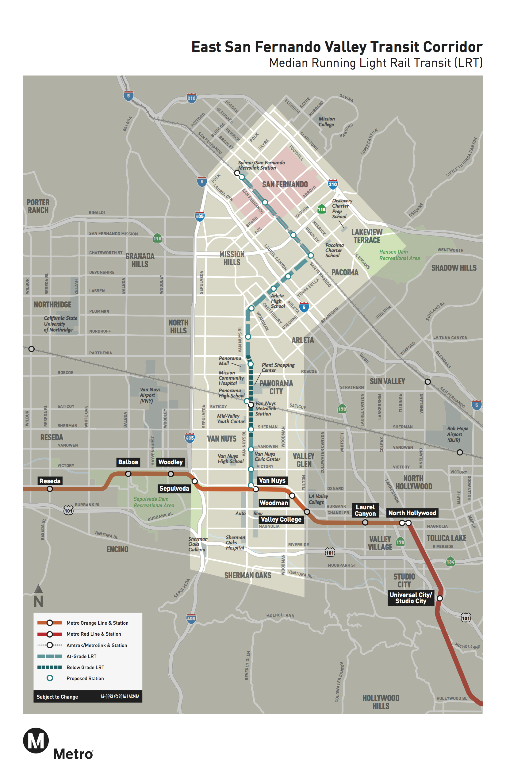 Measure M rail or bus rapid transit on Van Nuys Boulevard The Source