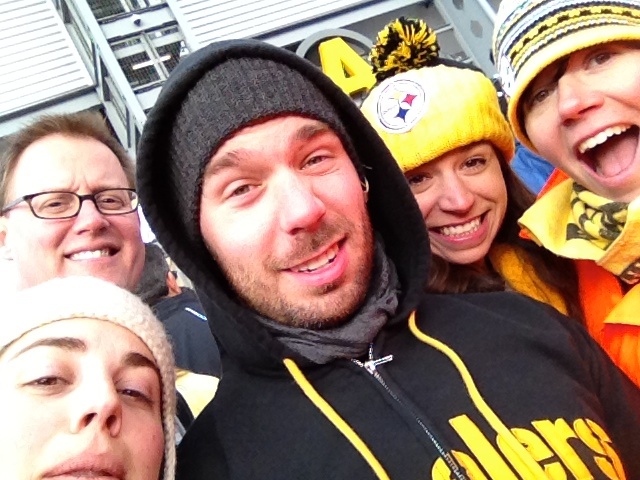 Steelers fans and future self-driving car test subjects. Sometimes there is justice in life. Photo by Jen Robinson, via Flickr creative commons.