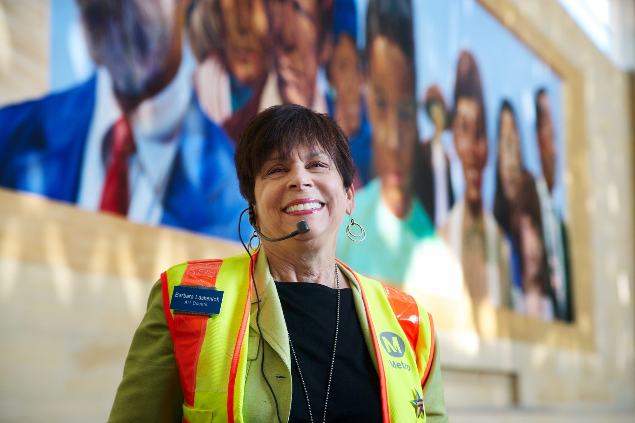 Metro Art Docent Council founder and coordinator Barbara Lashenick.