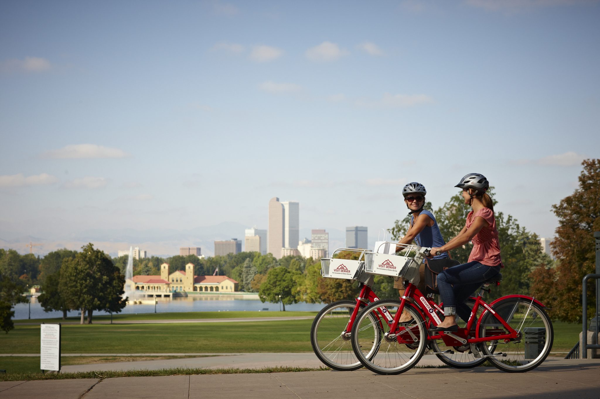 Bike share in Denver, one of the early adopters in the U.S. Credit: Denver B-cycle.