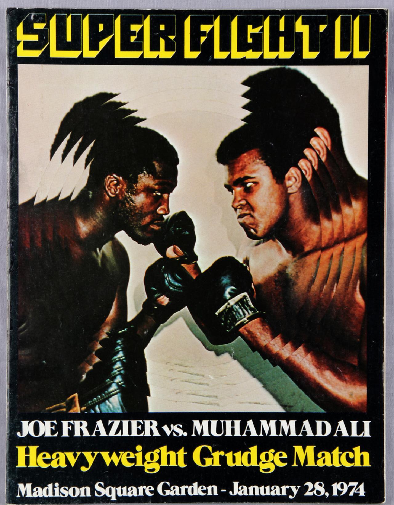 Joe Frazier vs, Muhammad Ali Super Fight II Heavyweight Grudge Match