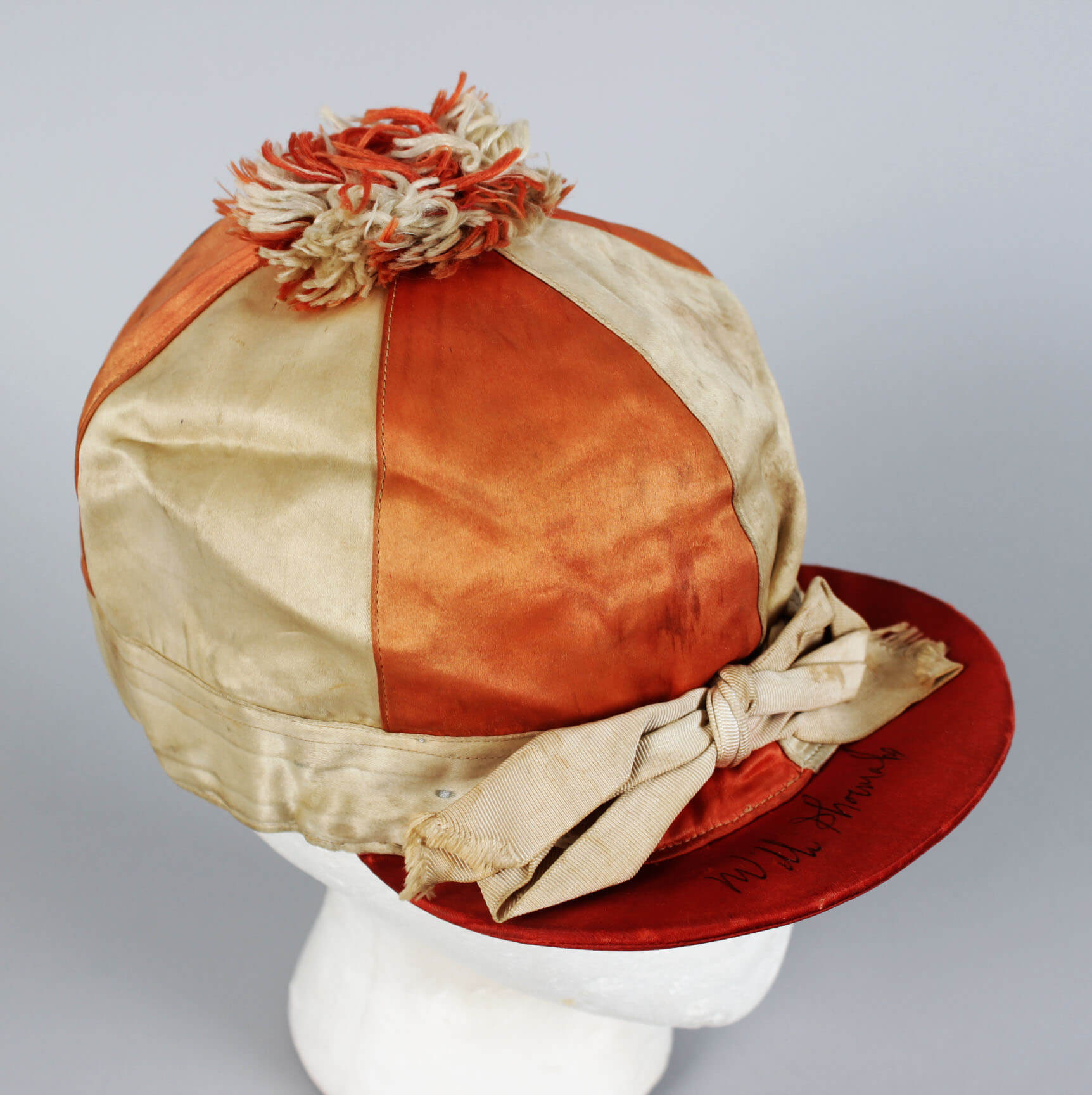 Horse Racing Champion Willie Bill Shoemaker Signed Custom Silk Jockey