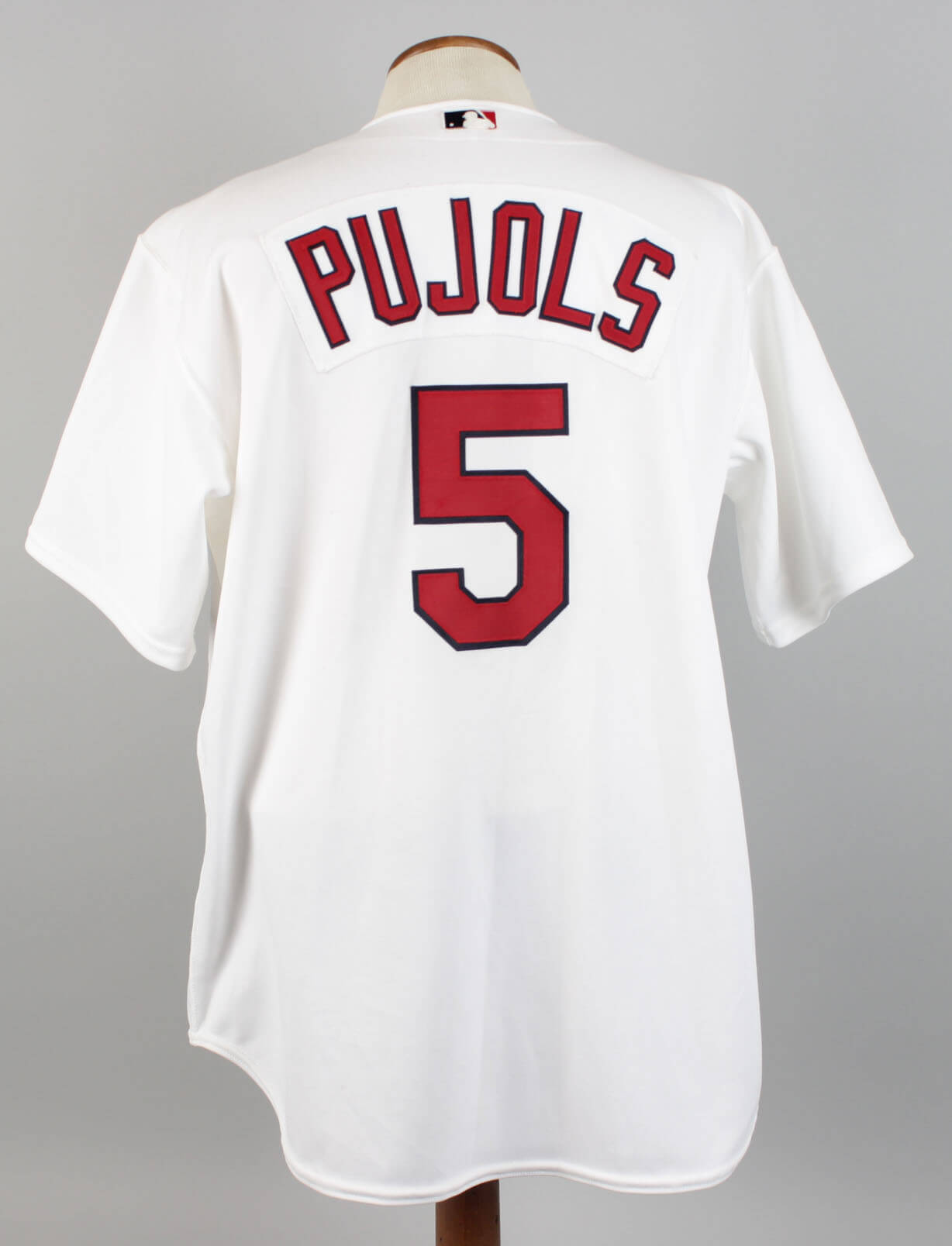 2001 St. Louis Cardinals Albert Pujols GameIssued (Home) Jersey